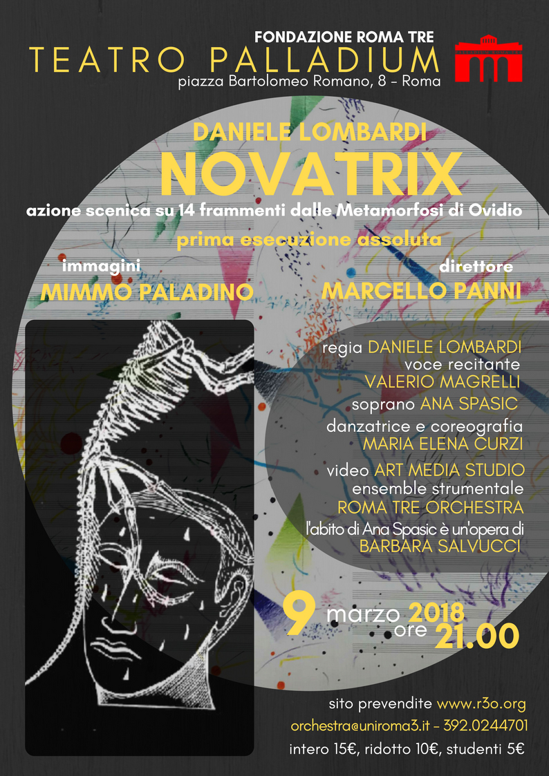 Novatrix di Daniele Lombardi al Teatro Palladium