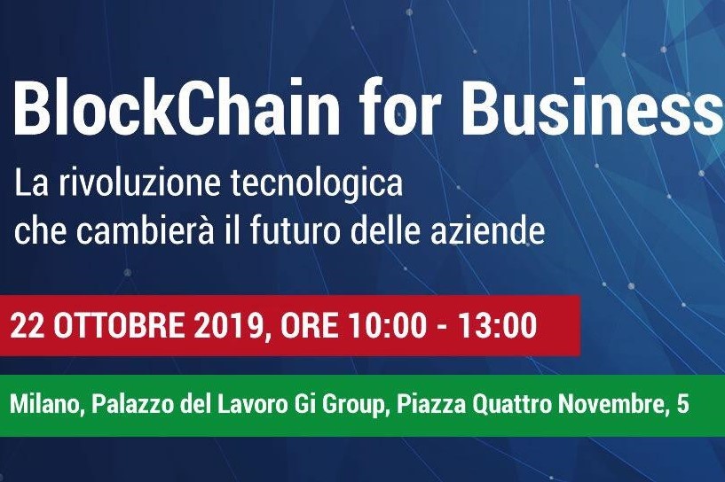 “Blockchain for business”, il 22 convegno Aidr a Milano