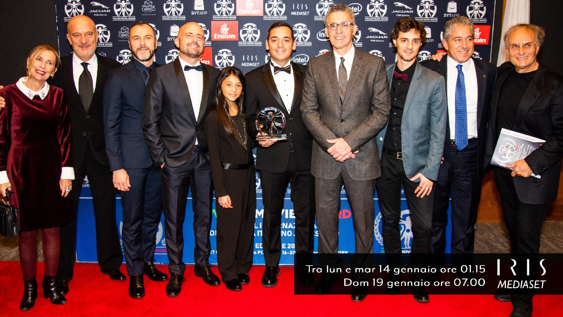 Italian Movie Award, XI edizione: su Iris e Italia l’evento di New York