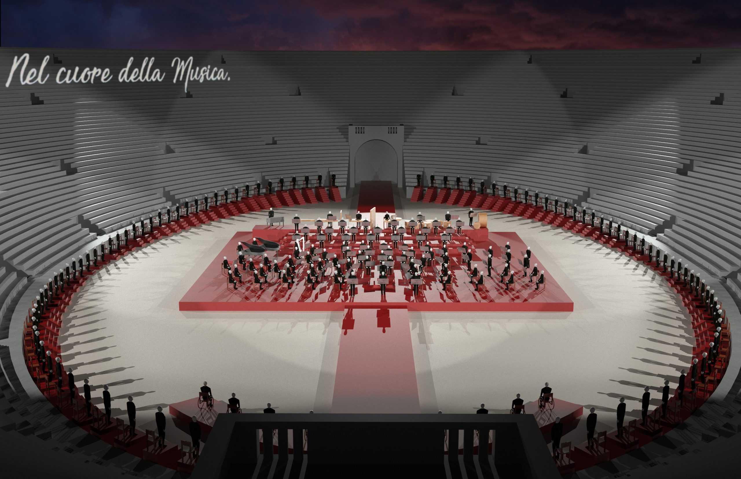 Cast tutto italiano apre il Festival d’Estate 2020 all’Arena di Verona