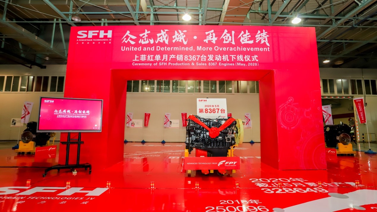 motori prodotti da SFH joint venture in Cina di Ftp International
