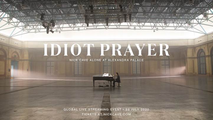 Andrà in streaming il concerto di Nick Cave all’Alexander Palace di Londra