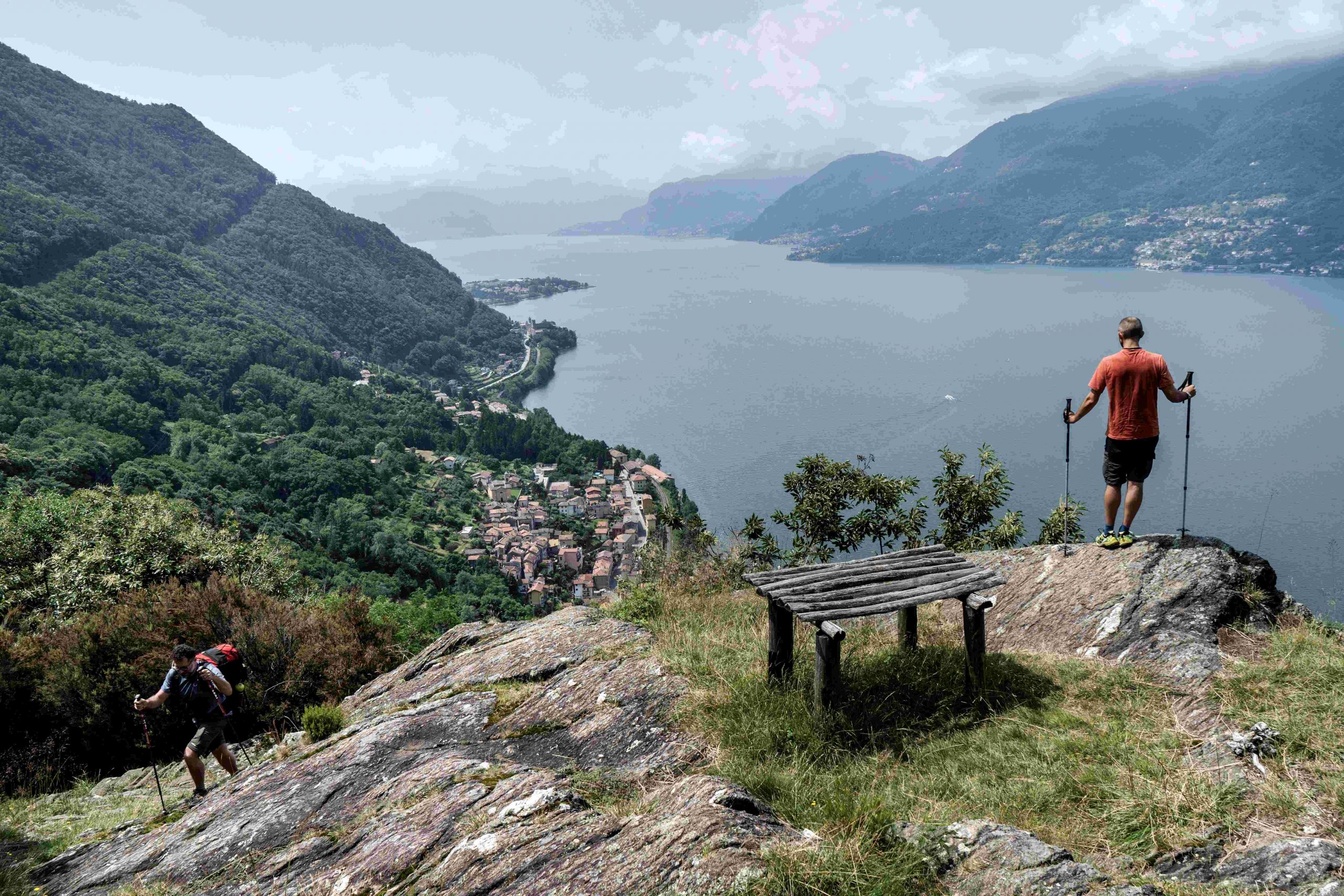 Panorama sul lago di Como nel tratto Bellano-Colico_Ph. Alessandro Grassani