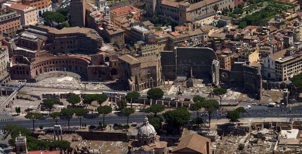 Il Foro di Traiano come non si era mai visto, grazie allo Scavo archeologico di Alessandrina
