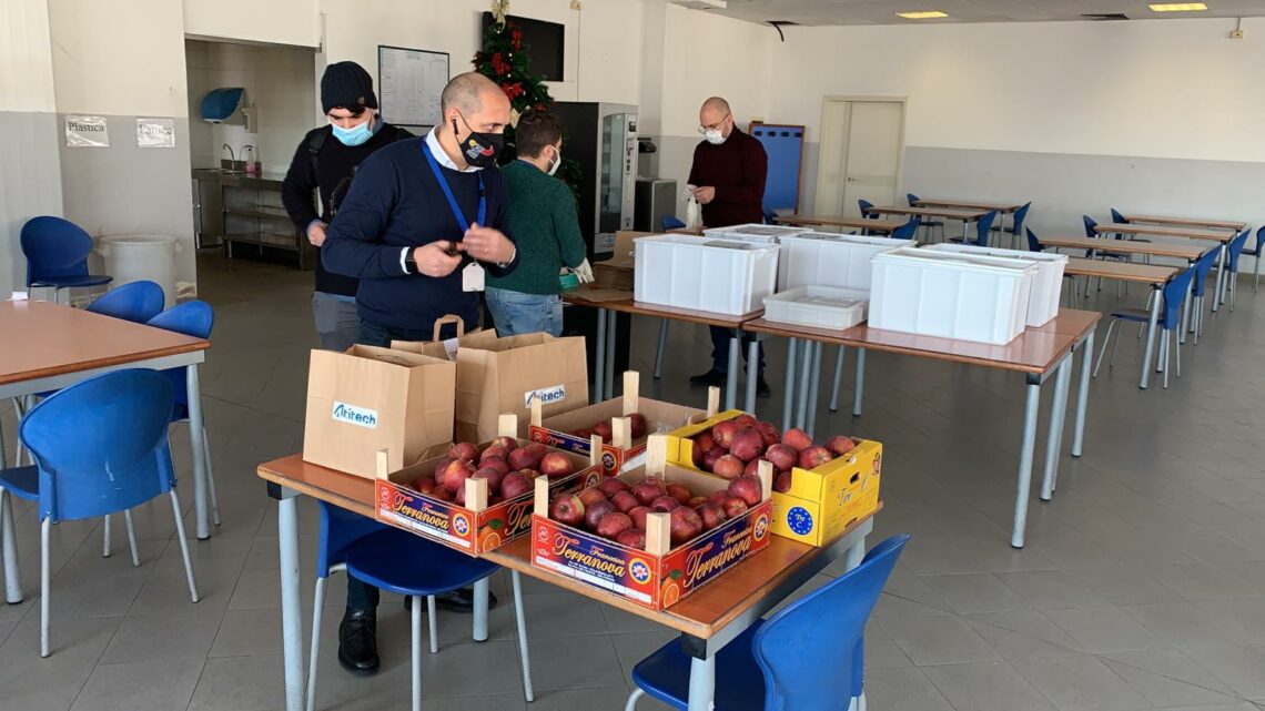 Mensa per famiglie bisognose nella sede di Atitech: distribuirà 150 pasti al giorno