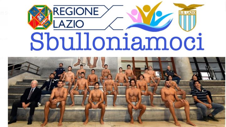 Anche la Lazio Nuoto scende in acqua per la Giornata nazionale contro il bullismo e il cyberbullismo