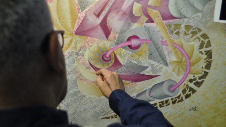 Le visioni astratte di Raffaele Aprile all’asta da Picernum a Macerata