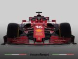 Ferrari presenta la monoposto SF21 per la stagione 2021 di Formula 1