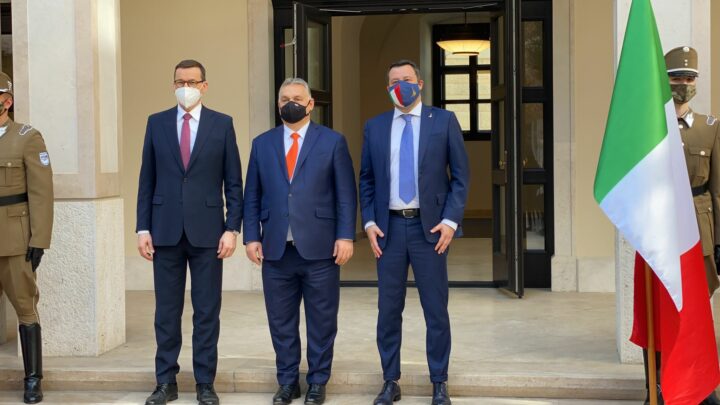 Rinascimento europeo, Salvini incontra i premier di Ungheria e Polonia