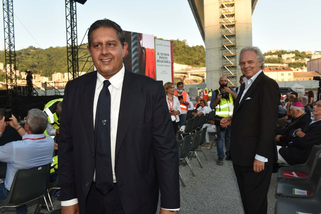 Il Presidente della Regione Liguria Giovanni Toti (Ph. Italpress).
