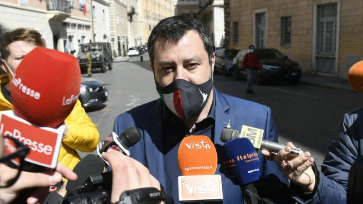 Coronavirus, Salvini “Su riaperture non è schedina totocalcio”