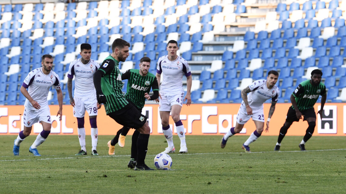 Sassuolo di rigore, 3-1 alla Fiorentina Sassuolo di rigore, 3-1 alla Fiorentina