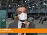 Fontana visita hub vaccinali di Crema, Soresina e Cremona