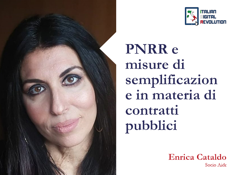 PNRR e misure di semplificazione in materia di contratti pubblici PNRR e misure di semplificazione in materia di contratti pubblici
