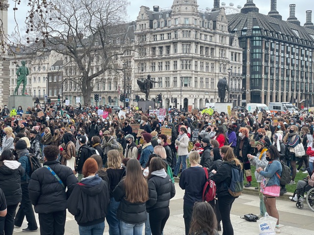 Londra, la protesta 