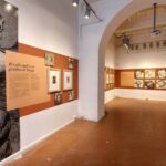 Una delle sale dell'Instituto Cervantes di Roma che accoglie la mostra Goya Fisonomista.