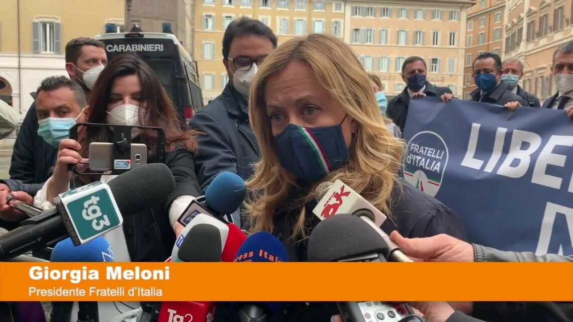 Droga, Meloni “In Italia situazione fuori controllo” Droga, Meloni “In Italia situazione fuori controllo”
