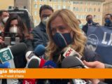 Droga, Meloni “In Italia situazione fuori controllo”