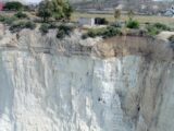 Scala dei Turchi, un drone ne svela i punti deboli