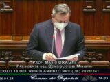 Draghi “Nel Recovery Plan il destino del Paese”