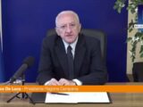 Vaccino, De Luca: “Obiettivo 9 milioni, ma irrealizzabile senza dosi”