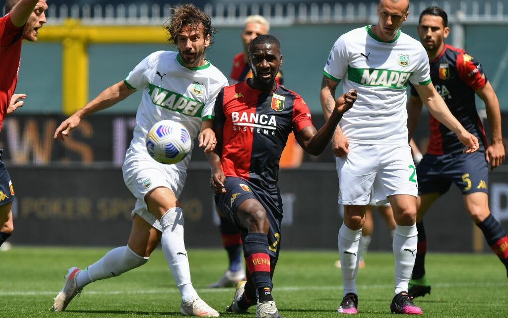 Sassuolo prosegue il sogno Europa, 2-1 in casa Genoa Sassuolo prosegue il sogno Europa, 2-1 in casa Genoa
