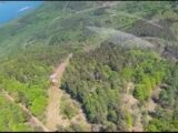 Crolla funivia del Mottarone, la Polizia sorvola il luogo dell’incidente