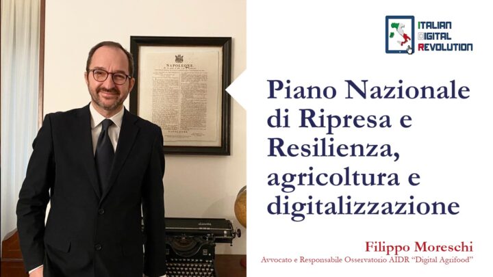 Piano nazionale di ripresa e resilienza, agricoltura e digitalizzazione