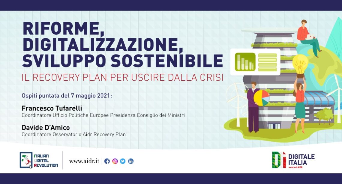 La digitalizzazione attraversa in modo trasversale il Recovery Plan