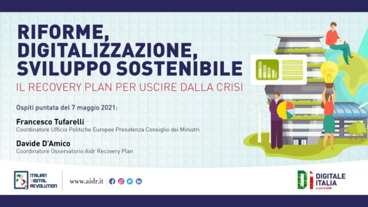 La digitalizzazione attraversa in modo trasversale il Recovery Plan