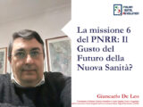 La missione 6 del PNRR: Il Gusto del Futuro della Nuova Sanità