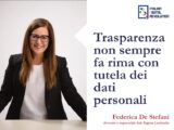 Trasparenza non sempre fa rima con tutela dei dati personali