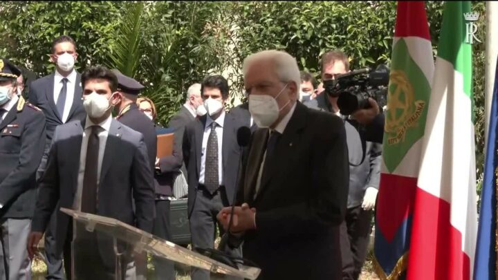 Strage di Capaci, Mattarella “Ricordo appartiene alla Repubblica”