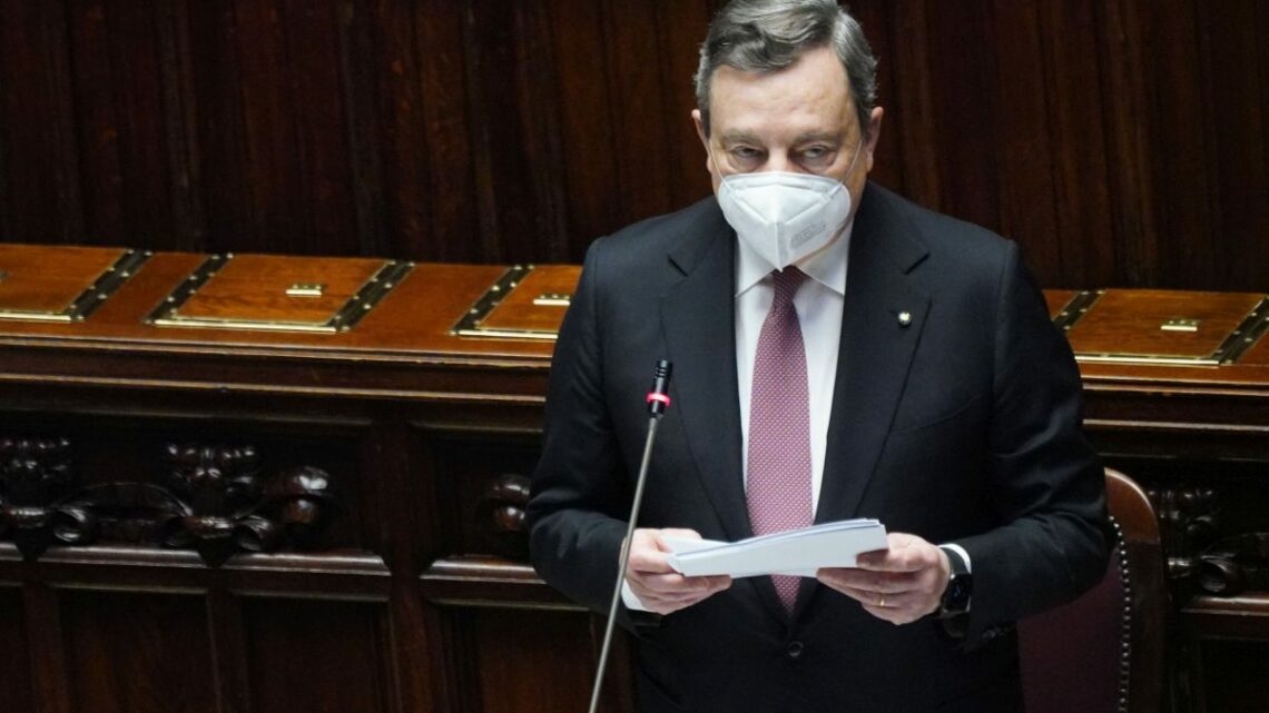 Draghi “L’economia italiana ed europea migliora, torna la fiducia” Draghi “L’economia italiana ed europea migliora, torna la fiducia”