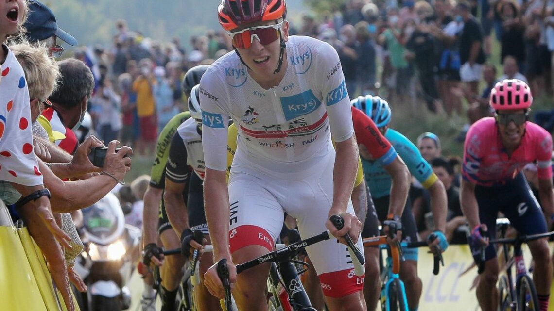 Pogacar domina nella crono al Tour ma Van der Poel resta giallo Pogacar domina nella crono al Tour ma Van der Poel resta giallo