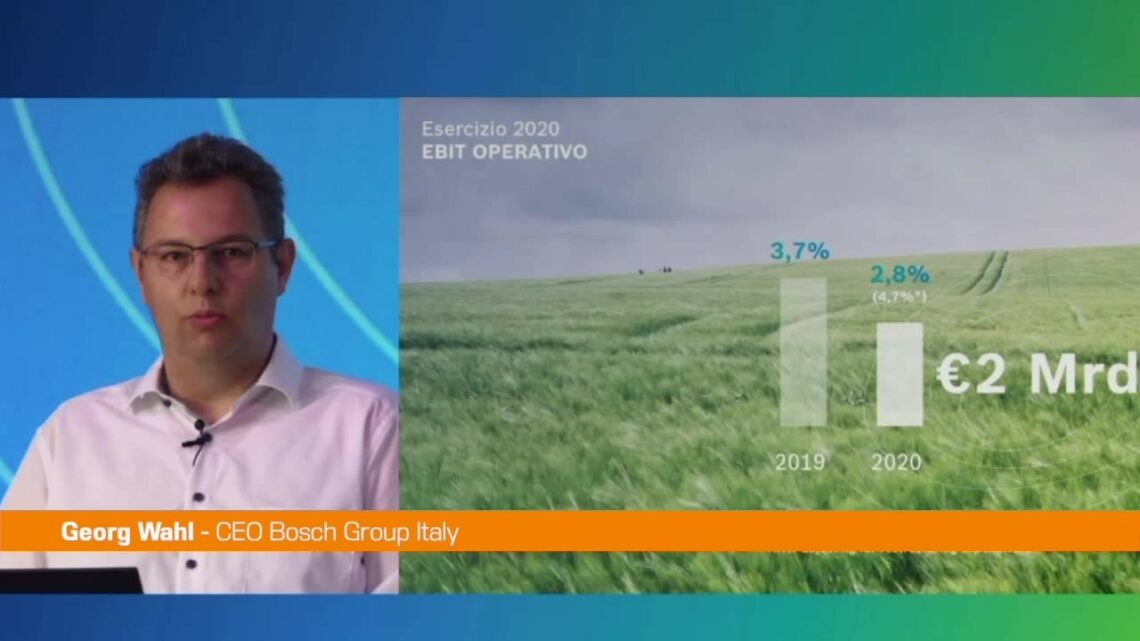 Bosch, in Italia nel 2020 fatturato di due miliardi Bosch, in Italia nel 2020 fatturato di due miliardi