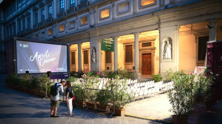 “Apriti Cinema” l’arena estiva degli Uffizi, ingresso libero ma posti limitati