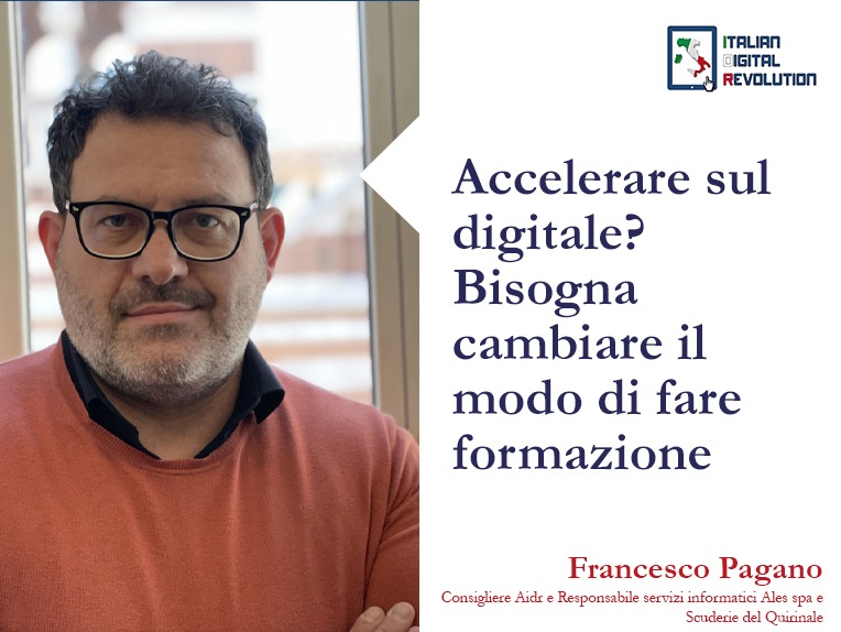 Accelerare sul digitale? Bisogna cambiare il modo di fare formazione Accelerare sul digitale? Bisogna cambiare il modo di fare formazione