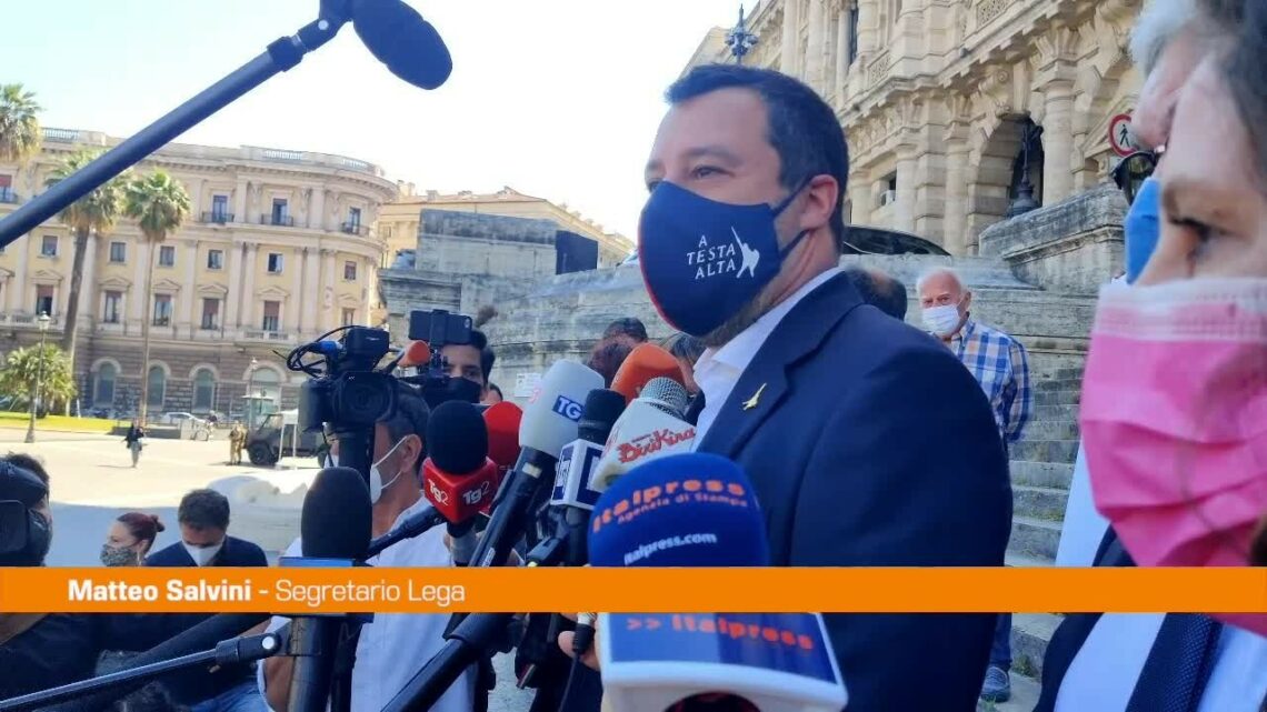 Giustizia, Salvini “Vogliamo riforma per processi più veloci” Giustizia, Salvini “Vogliamo riforma per processi più veloci”