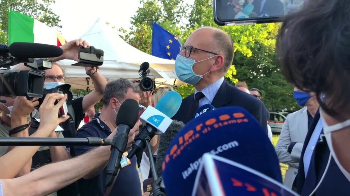 Comunali, Letta “Non abbiamo paura del confronto” Comunali, Letta “Non abbiamo paura del confronto”