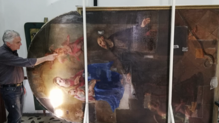 Santa Maria Capua Vetere, torna alla luce L’Estasi di Sant’Agostino