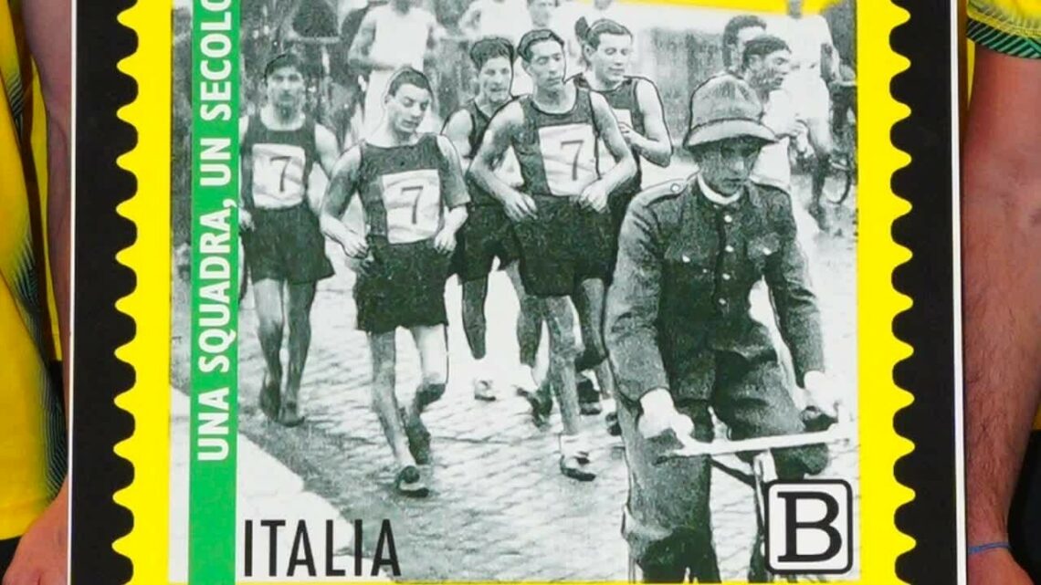Le Fiamme Gialle celebrano i 100 anni dell’atletica con un francobollo Le Fiamme Gialle celebrano i 100 anni dell’atletica con un francobollo