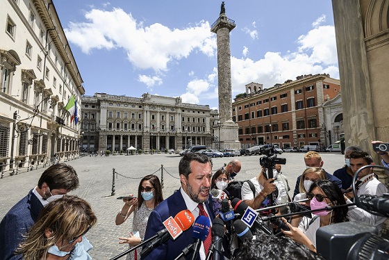 Ddl Zan, Salvini a Letta “Vediamoci martedì o finisce male” Ddl Zan, Salvini a Letta “Vediamoci martedì o finisce male”