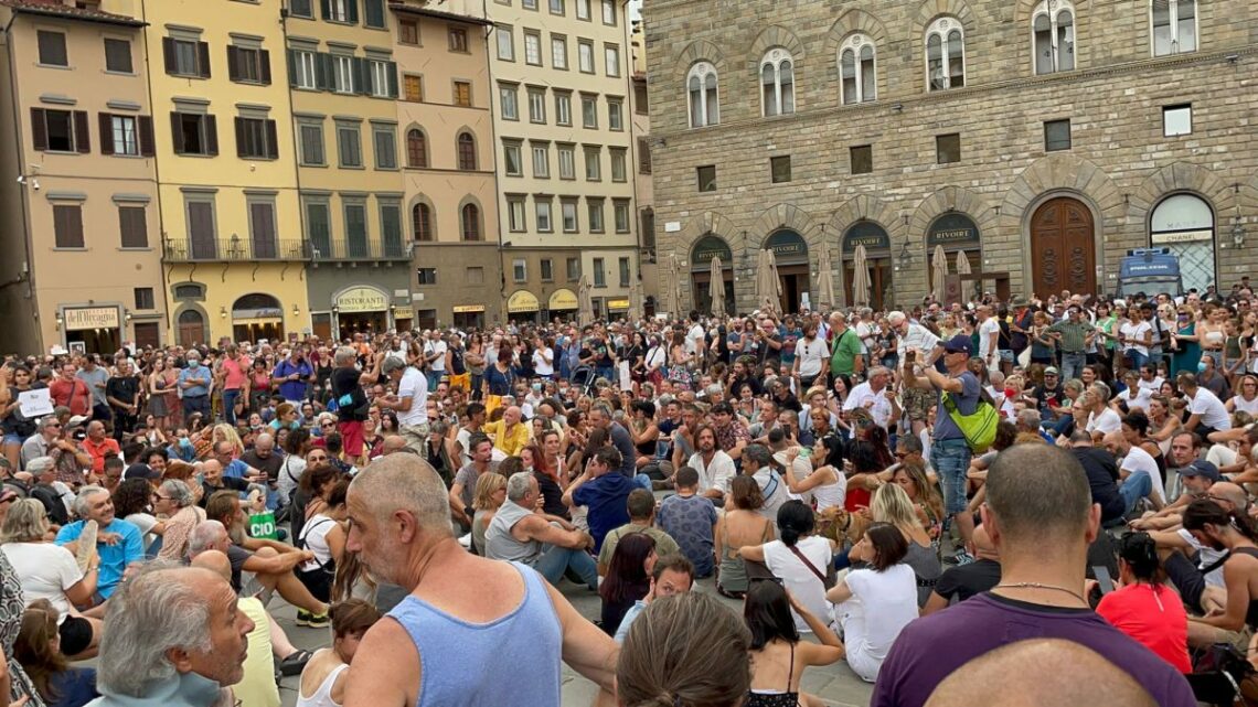 “No Green Pass Day”, manifestazioni in tutta Italia “No Green Pass Day”, manifestazioni in tutta Italia