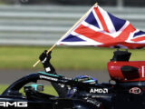GP UK, Silverstone è di Hamilton dopo 50 giri con la rossa di Leclerc in testa