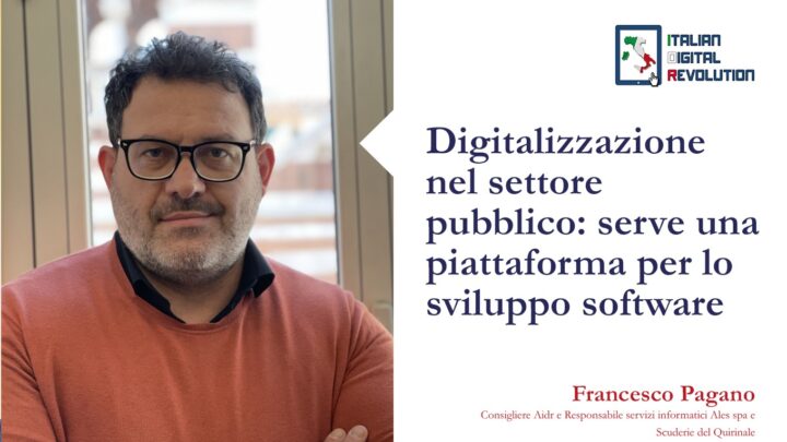 Digitalizzazione nel settore pubblico: serve una piattaforma per lo sviluppo software
