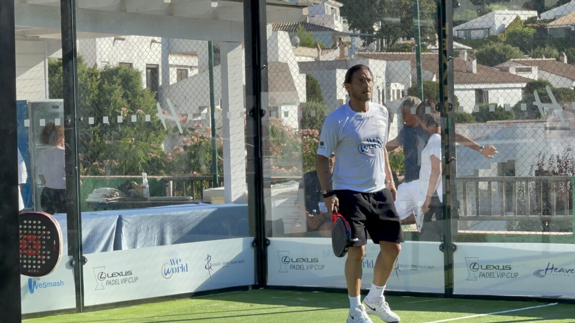 Lexus Padel VIP Cup: Totti, Panucci e gli altri a supporto di WeWorld