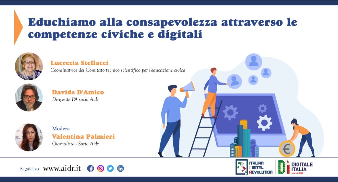 Educazione civica e digitale, approfondimento a Digitale Italia Educazione civica e digitale, approfondimento a Digitale Italia