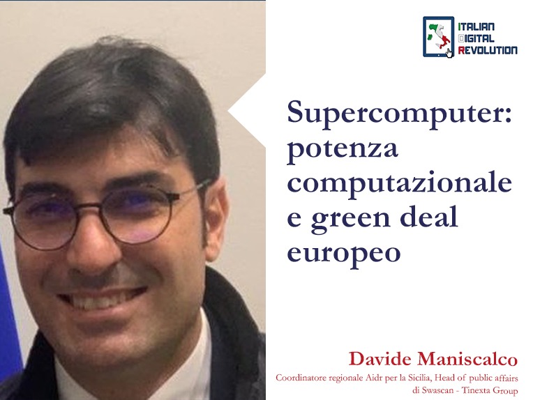 Supercomputer: potenza computazionale e green deal europeo Supercomputer: potenza computazionale e green deal europeo