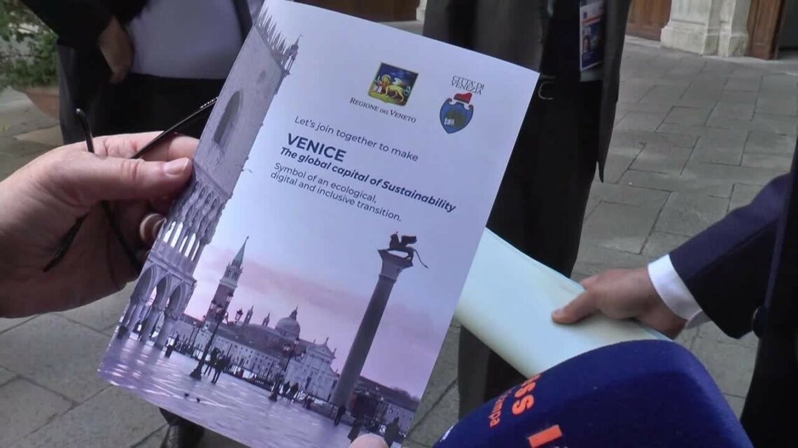 Venezia capitale mondiale della sostenibilita’ Venezia capitale mondiale della sostenibilita’